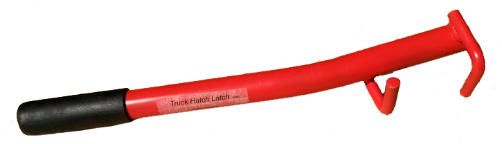 truck hatch latch transparent back